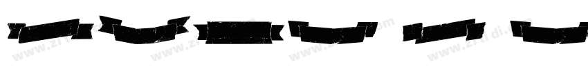 Adhesive Nr Seven R字体转换